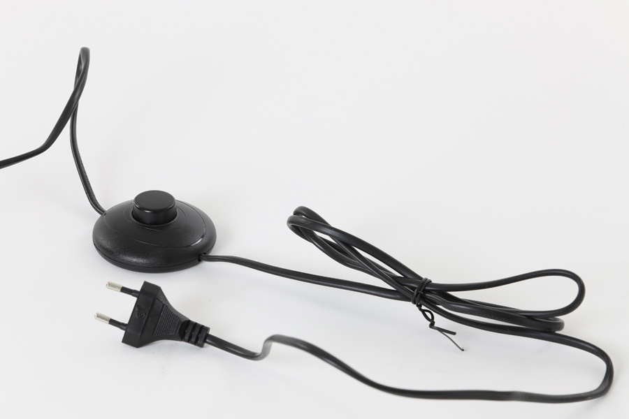 Light & Living - Vloerlamp NICOLO  - 30x30x130cm - Zwart