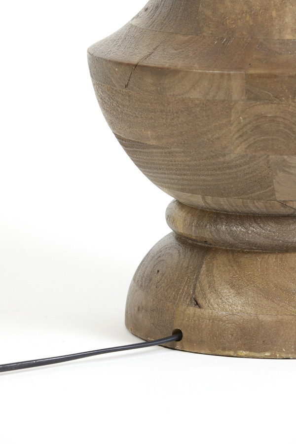 Light & Living - Vloerlamp NICOLO  - 30x30x130cm - Bruin