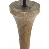 Light & Living - Vloerlamp NICOLO  - 30x30x130cm - Bruin