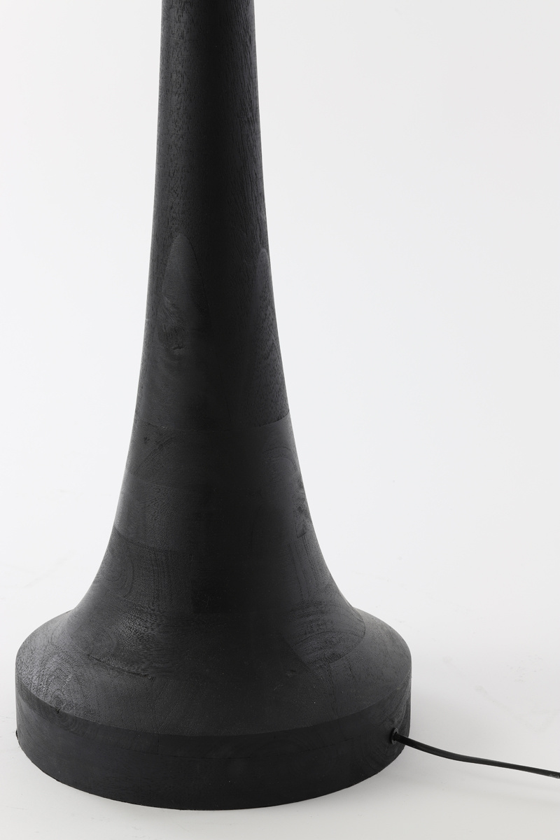 Light & Living - Vloerlamp JOVANY  - 25x25x135cm - Zwart