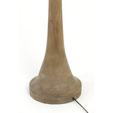 Light & Living - Vloerlamp JOVANY  - 25x25x135cm - Bruin