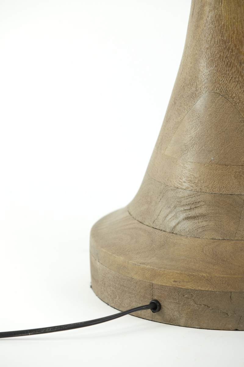 Light & Living - Vloerlamp JOVANY  - 25x25x135cm - Bruin