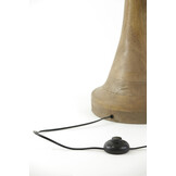 Light & Living - Vloerlamp JOVANY  - 25x25x135cm - Bruin