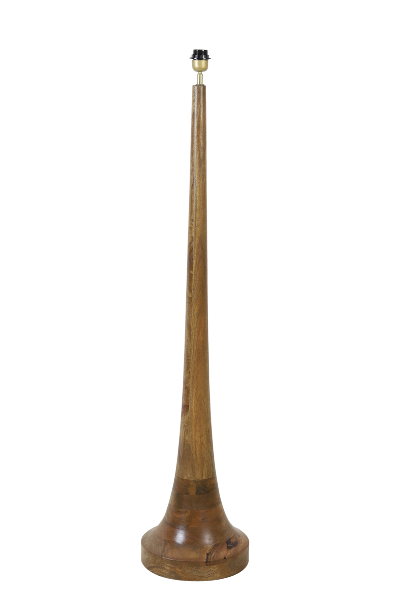 Light & Living - Vloerlamp JOVANY  - 25x25x135cm - Bruin