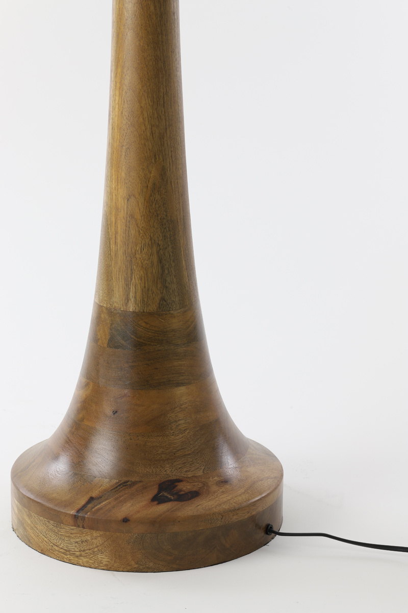 Light & Living - Vloerlamp JOVANY  - 25x25x135cm - Bruin