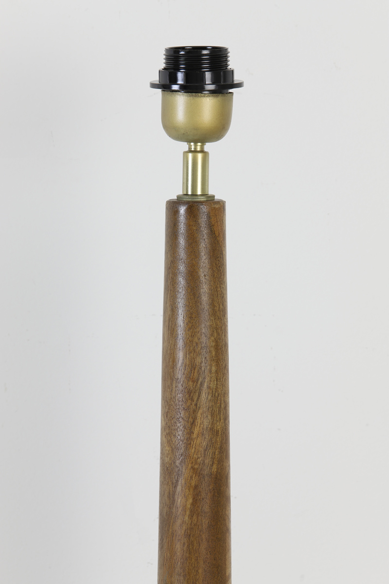 Light & Living - Vloerlamp JOVANY  - 25x25x135cm - Bruin