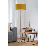 Light & Living - Vloerlamp SAIGON  - 26x26x125cm - Zilver