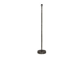 Light & Living - Vloerlamp UNDAI  - 25.5x25.5x140cm - Zilver