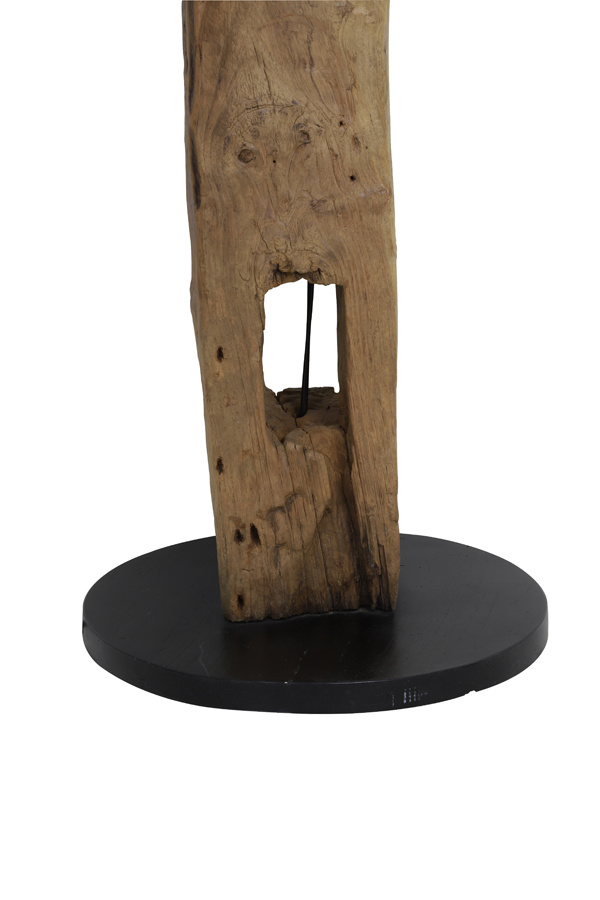 Light & Living - Vloerlamp KARLOVO  - 35x35x144cm - Bruin