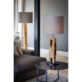 Light & Living - Vloerlamp KARLOVO  - 35x35x144cm - Bruin
