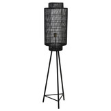Light & Living - Vloerlamp GRUARO  - 32x32x150cm - Zwart