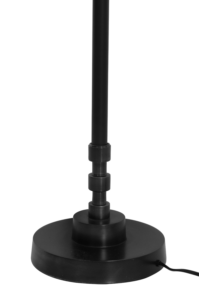 Light & Living - Vloerlamp BHUTAN  - 21.5x21.5x145cm - Zwart