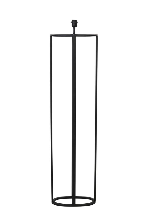 Light & Living - Vloerlamp MYLO  - 36x19x145cm - Zwart