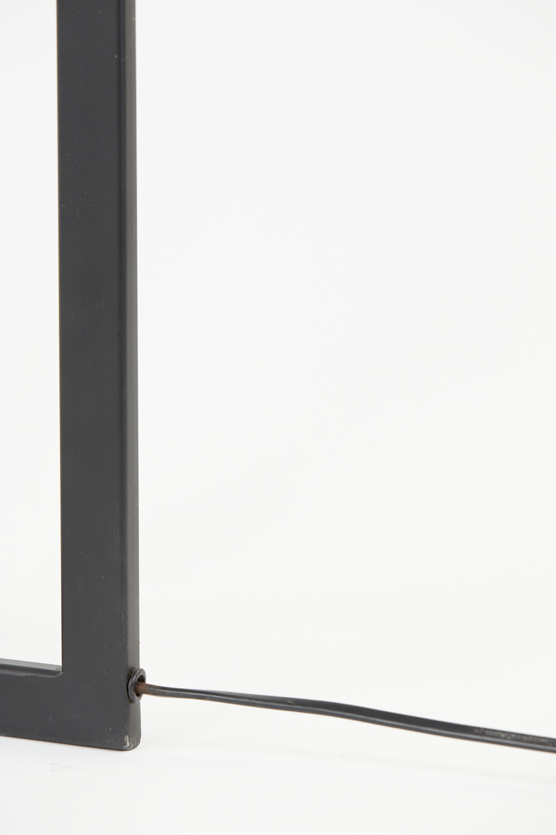 Light & Living - Vloerlamp MACE  - 30x30x140cm - Zwart