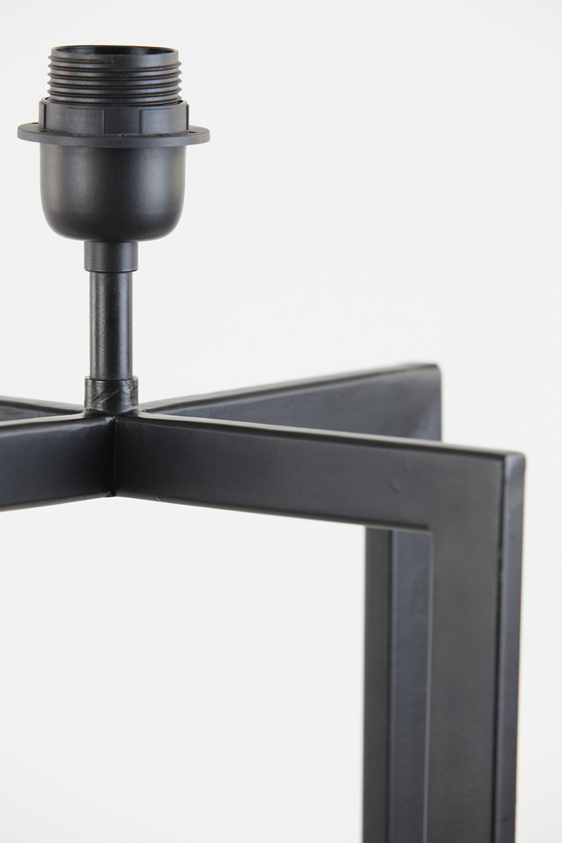 Light & Living - Vloerlamp MACE  - 30x30x140cm - Zwart