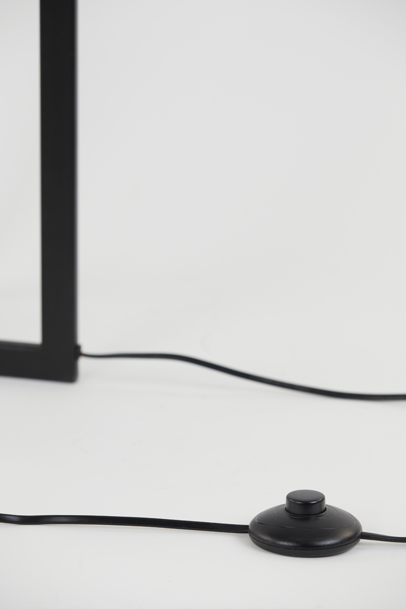 Light & Living - Vloerlamp MACE  - 30x30x140cm - Zwart