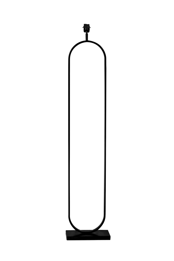 Light & Living - Vloerlamp JAMIRI  - 30x15x142cm - Zwart