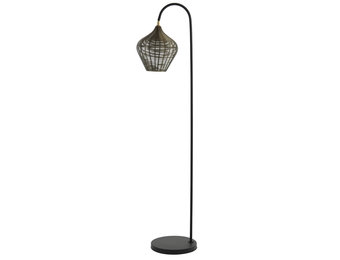 Light & Living - Vloerlamp ALVARO  - 35x30x160cm - Brons