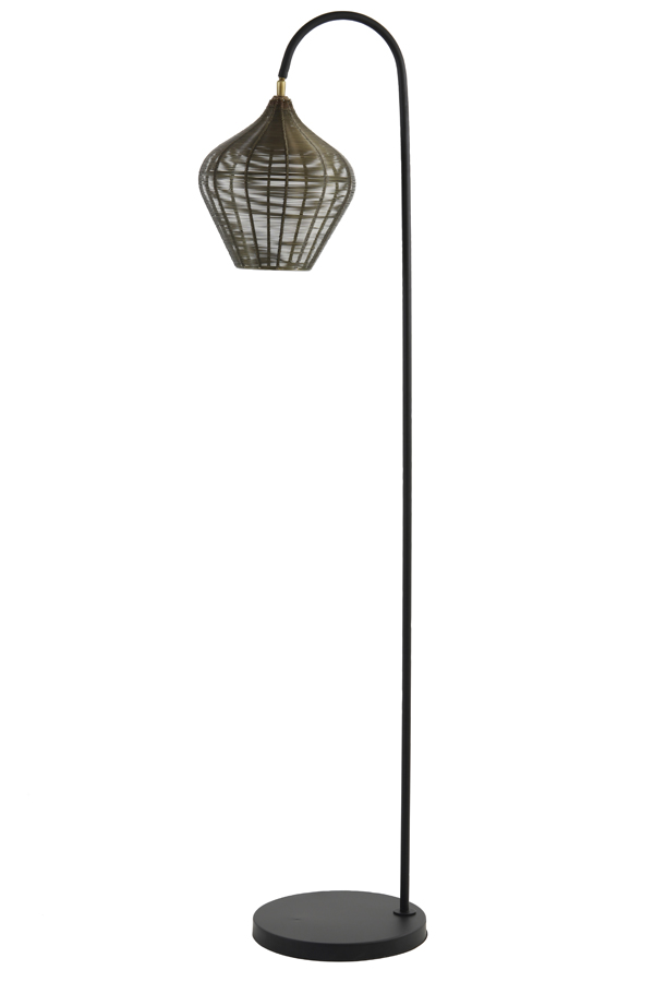 Light & Living - Vloerlamp ALVARO  - 35x30x160cm - Brons