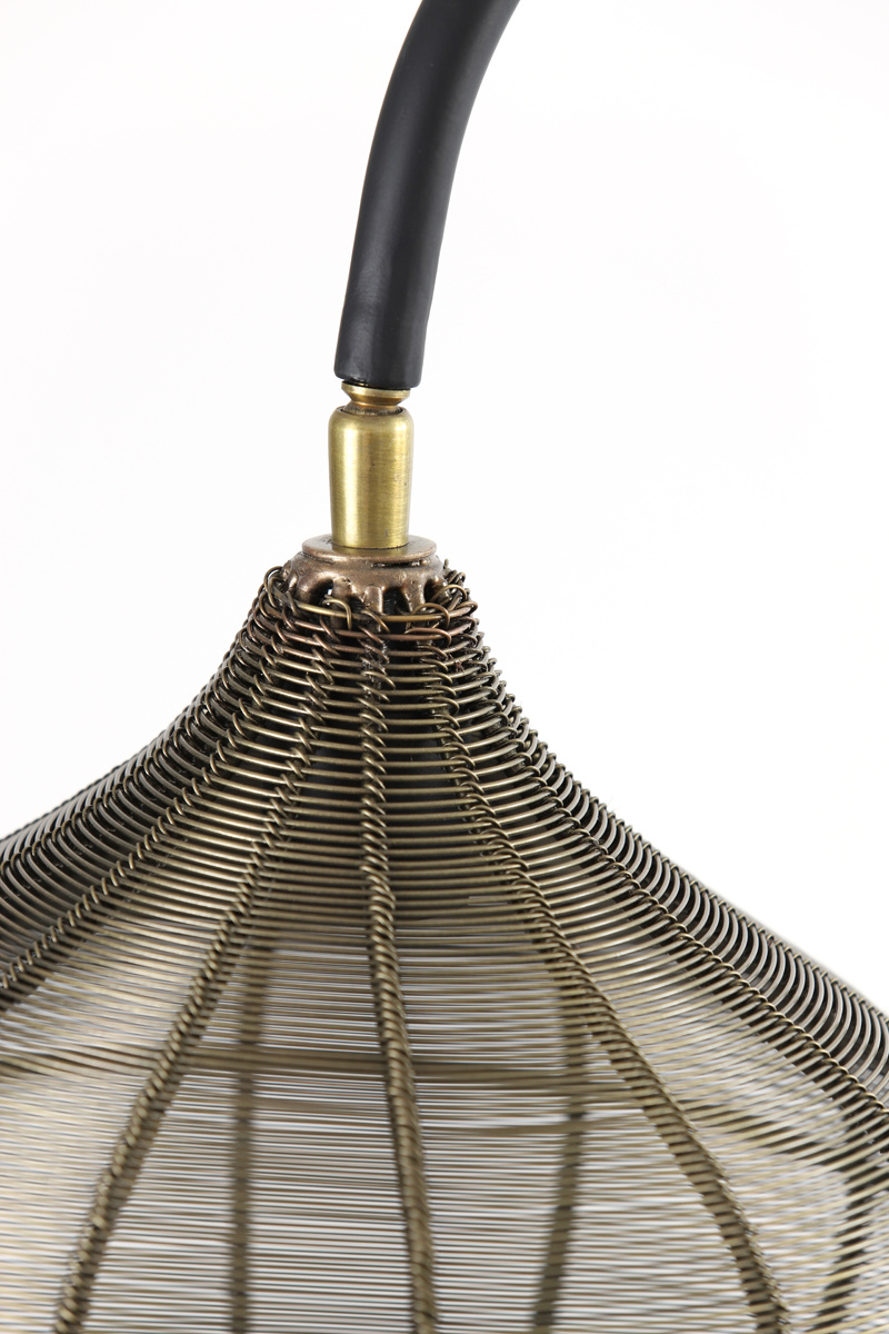 Light & Living - Vloerlamp ALVARO  - 35x30x160cm - Brons