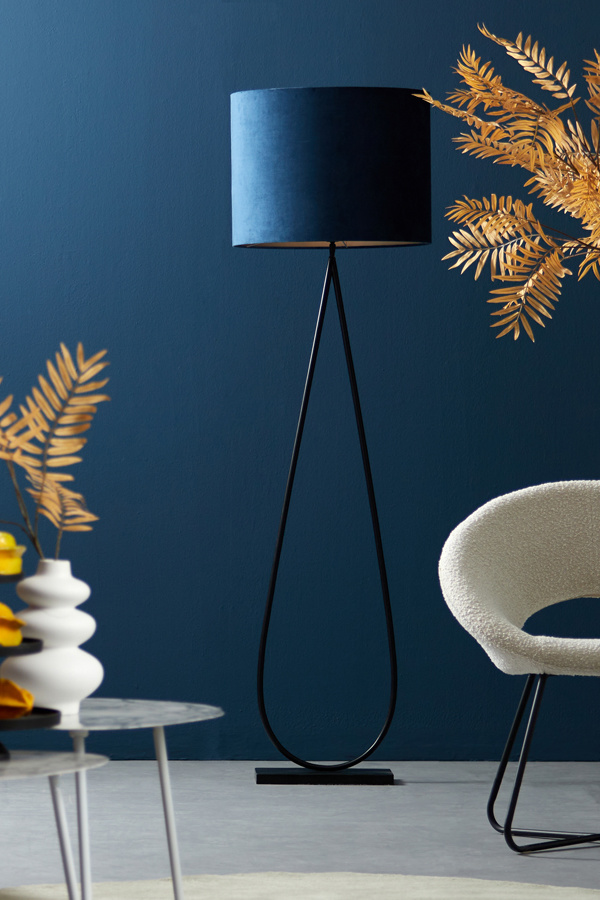 Light & Living - Vloerlamp TAMSU  - 35x17x137cm - Zwart