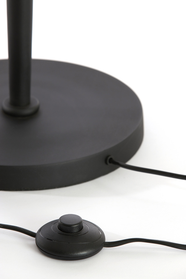 Light & Living - Vloerlamp VIXEN  - 27x27x151cm - Zwart