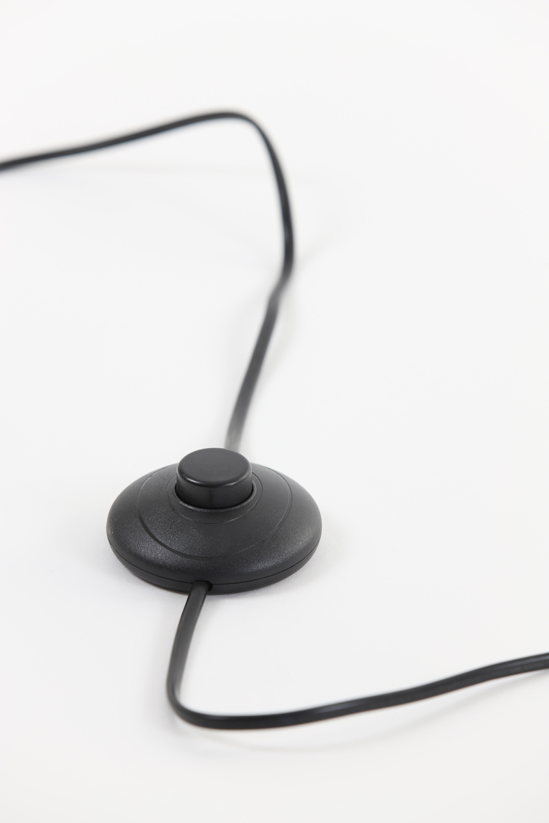 Light & Living - Vloerlamp ADETA  - 37x37x135cm - Zwart