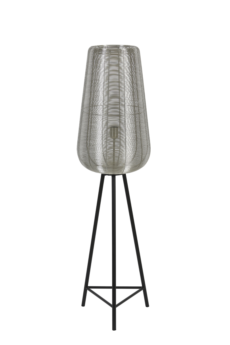 Light & Living - Vloerlamp ADETA  - 37x37x135cm - Zilver