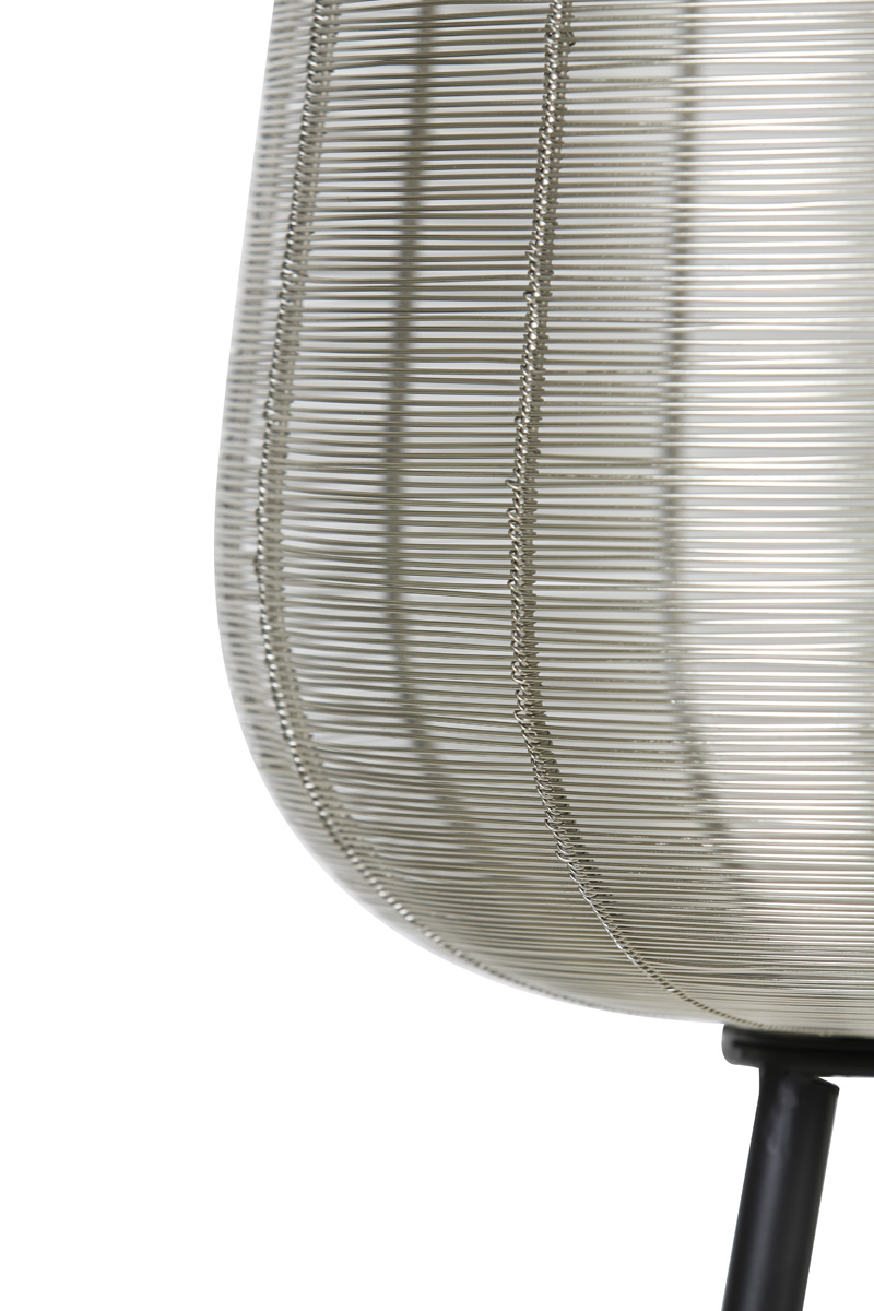 Light & Living - Vloerlamp ADETA  - 37x37x135cm - Zilver