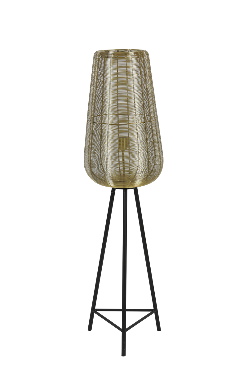 Light & Living - Vloerlamp ADETA  - 37x37x135cm - Goud