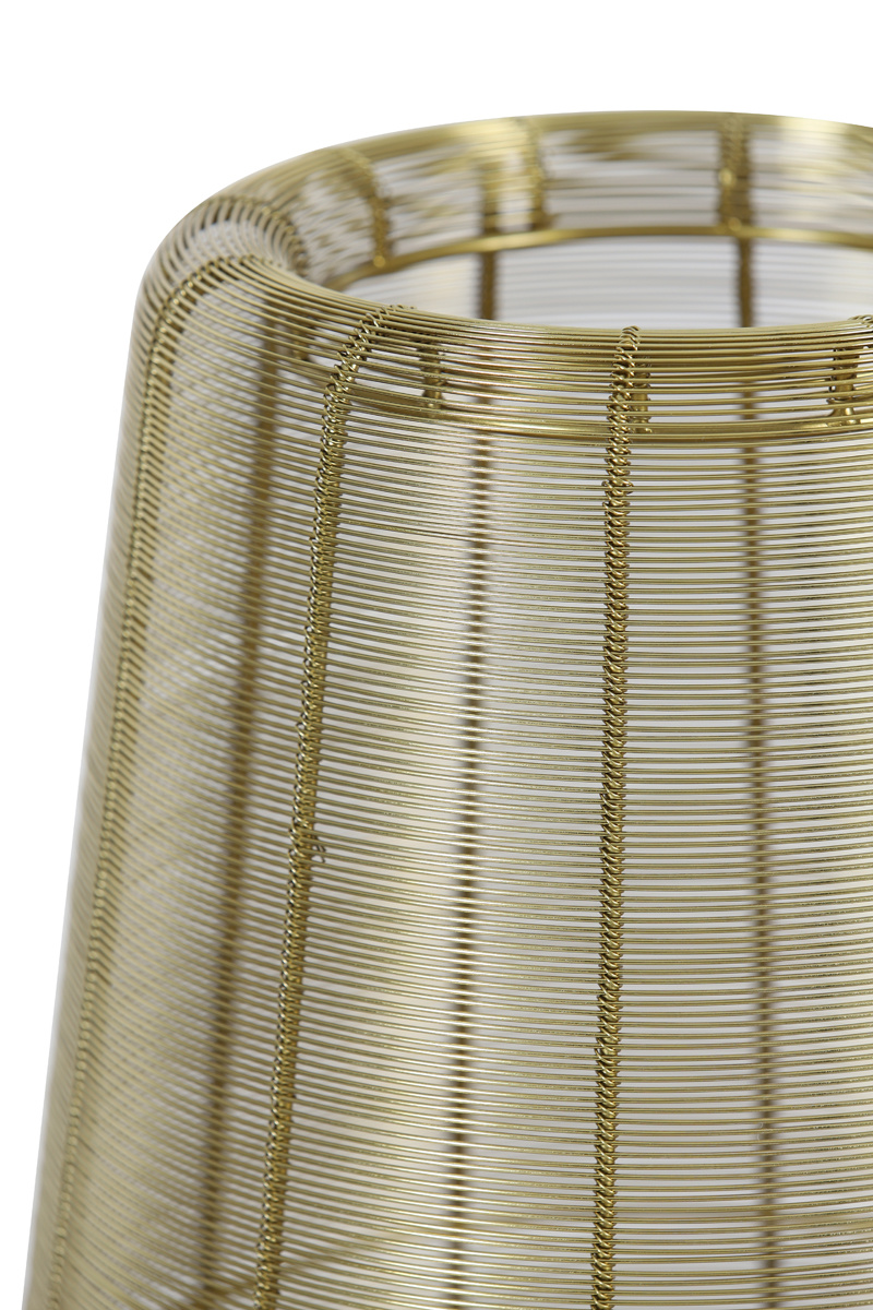 Light & Living - Vloerlamp ADETA  - 37x37x135cm - Goud