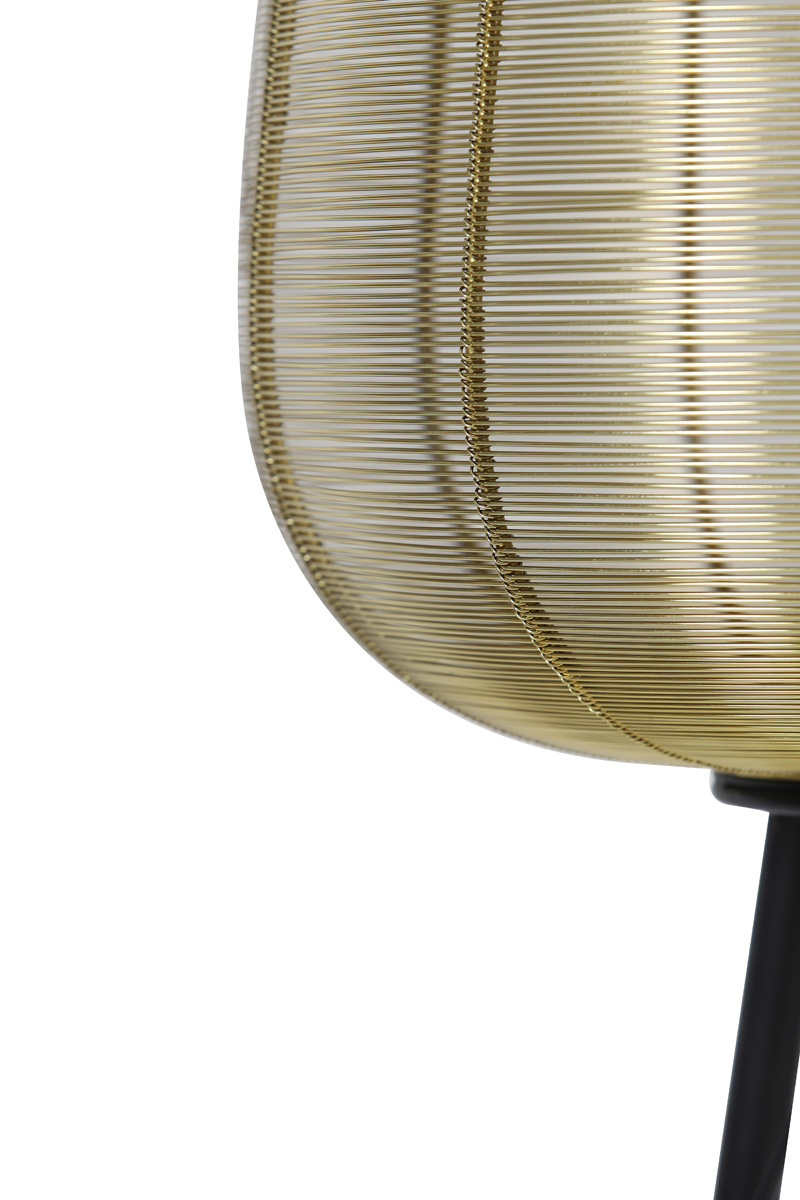 Light & Living - Vloerlamp ADETA  - 37x37x135cm - Goud