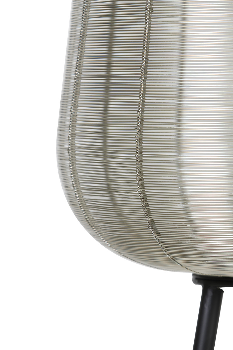 Light & Living - Vloerlamp ADETA  - 37x37x147cm - Zilver