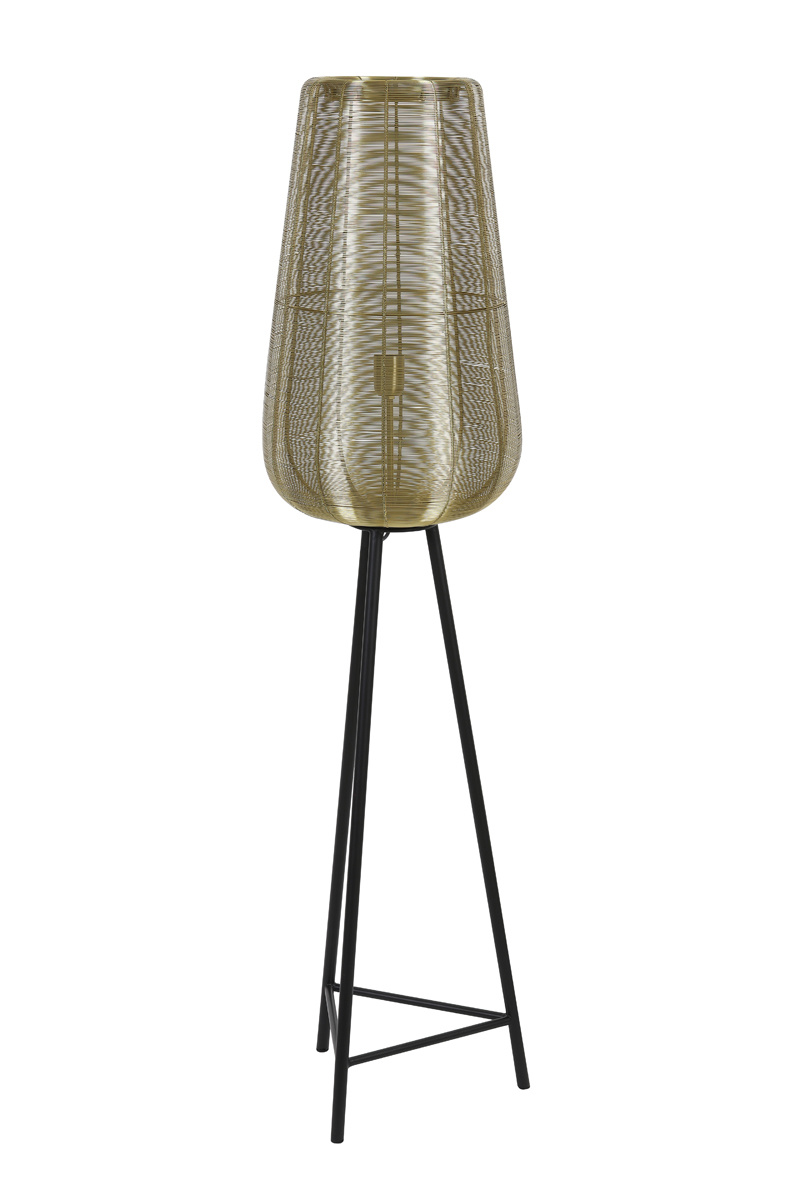 Light & Living - Vloerlamp ADETA  - 37x37x147cm - Goud