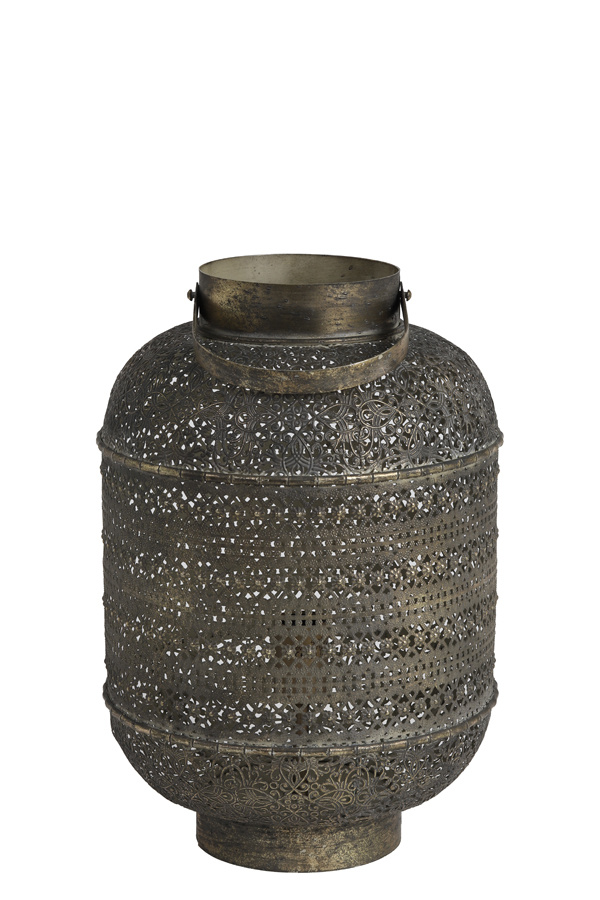 Light & Living - Tafellamp UDUPI - Ø31x45.5cm - Bruin