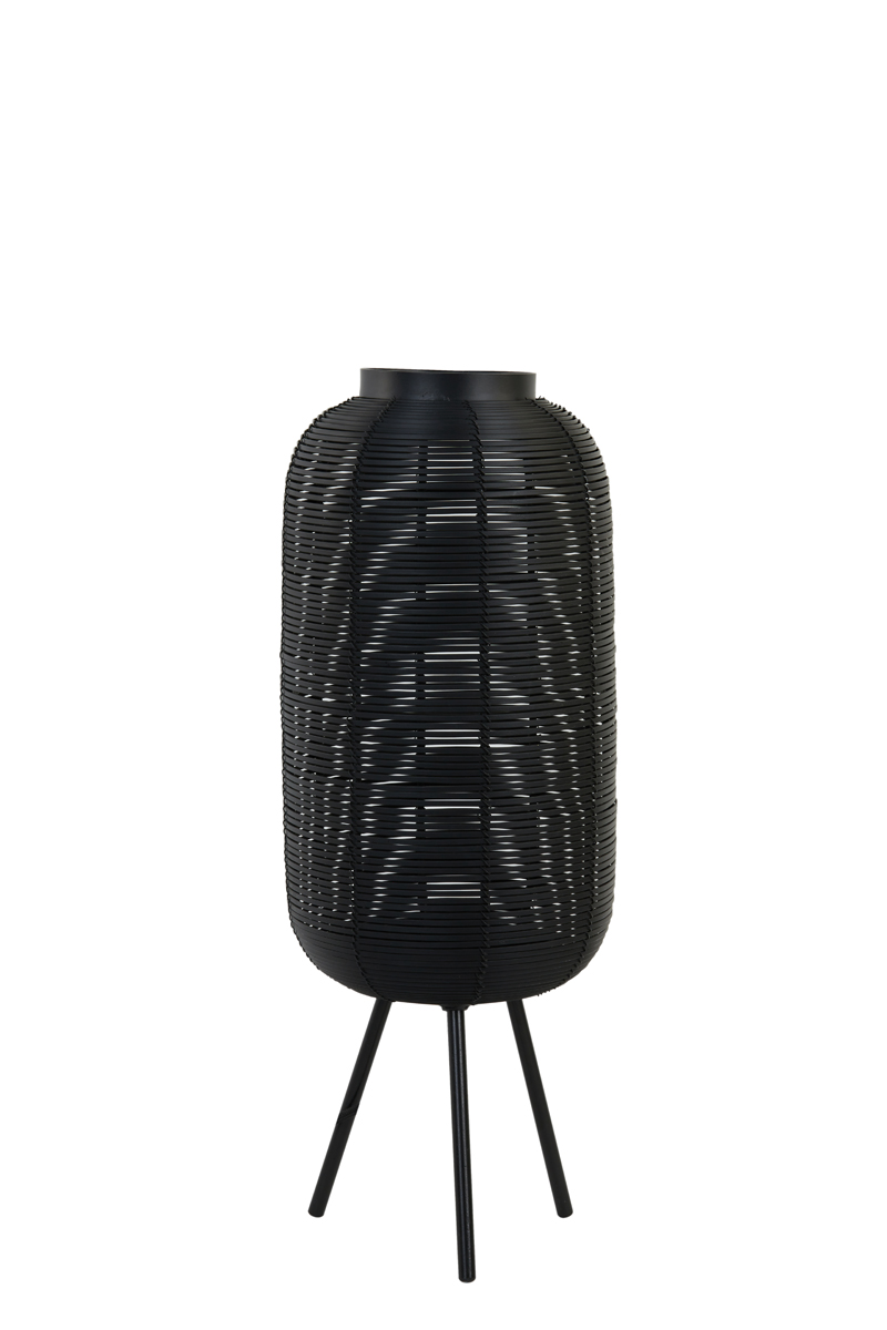 Light & Living - Tafellamp TOMEK - Ø21x55cm - Zwart