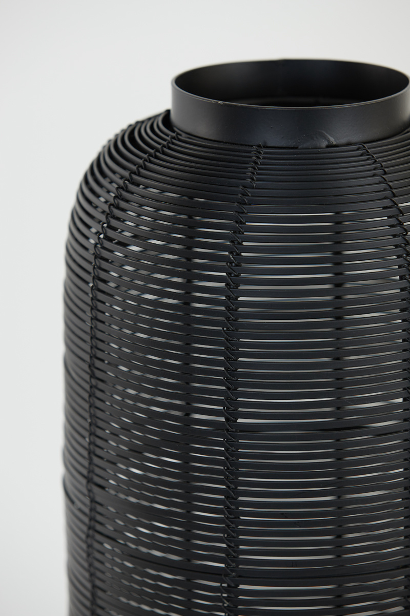 Light & Living - Tafellamp TOMEK - Ø21x55cm - Zwart