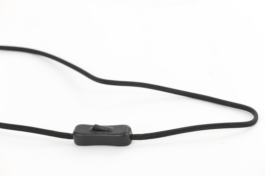 Light & Living - Tafellamp MEREL  - 25x25x35cm - Zwart