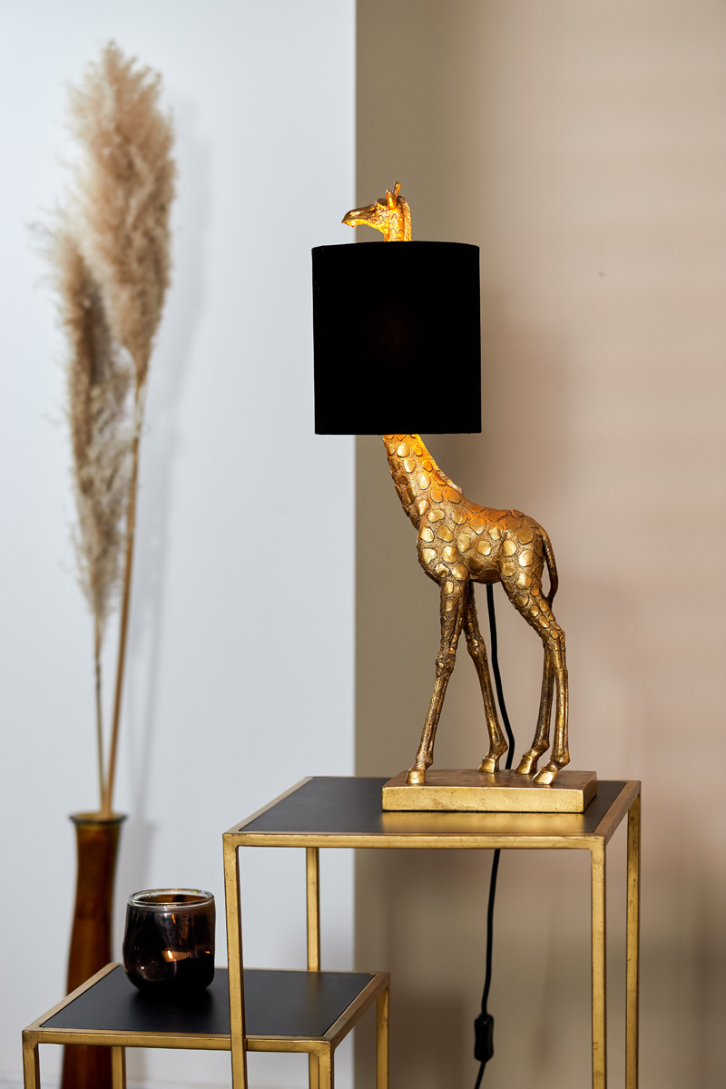 Light & Living - Tafellamp GIRAFFE  - 26x16x61cm - Brons
