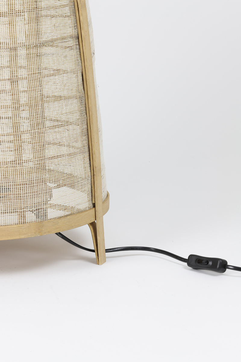 Light & Living - Tafellamp JACINTO - Ø34x60cm - Bruin