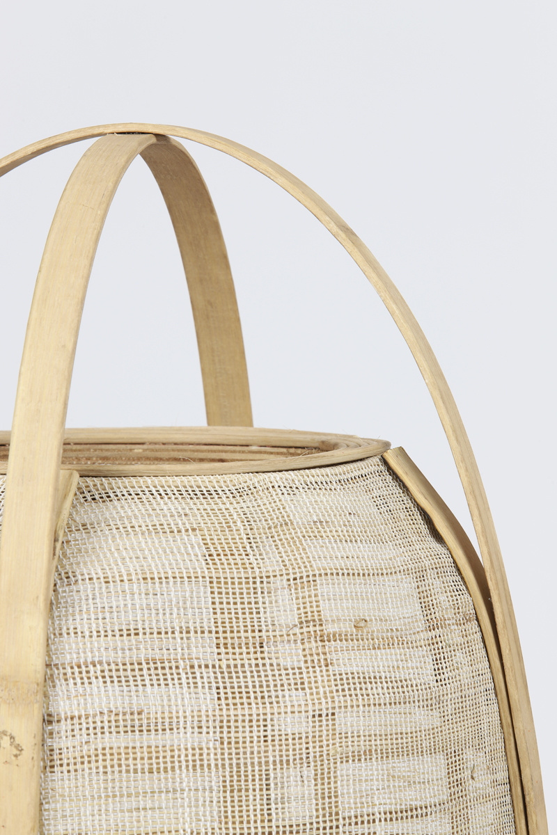 Light & Living - Tafellamp JACINTO - Ø34x60cm - Bruin