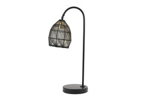 Light & Living - Tafellamp MEYA - 23x18x60cm - Zwart