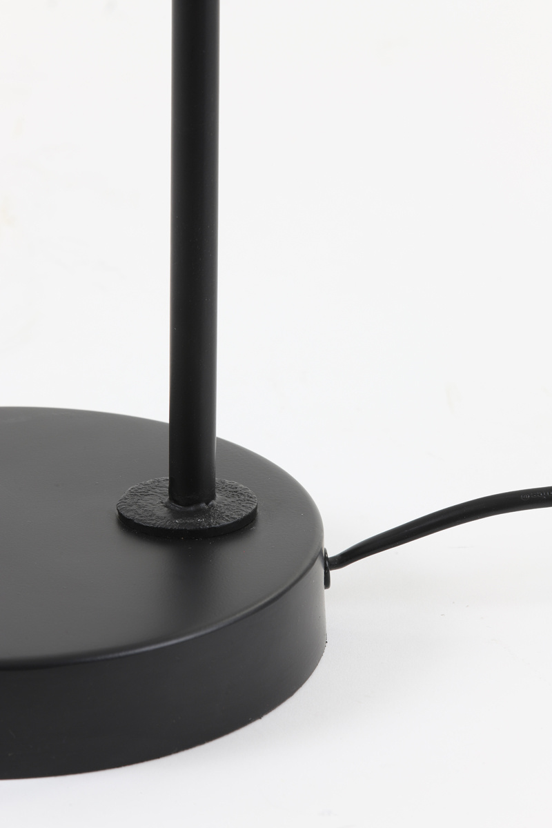 Light & Living - Tafellamp MEYA - 23x18x60cm - Zwart