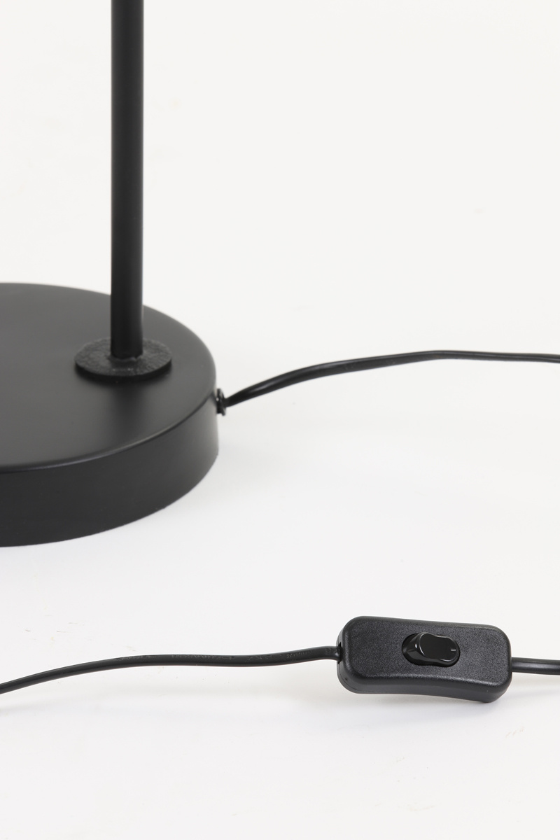 Light & Living - Tafellamp MEYA - 23x18x60cm - Zwart