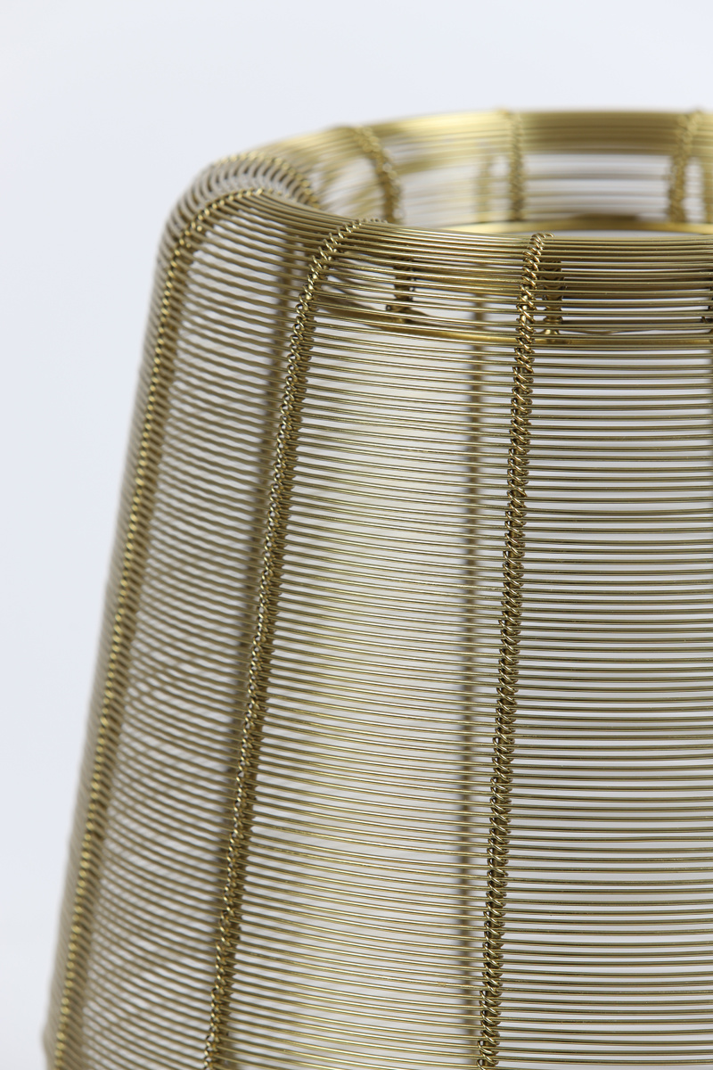 Light & Living - Tafellamp ADETA - Ø22x26cm - Goud