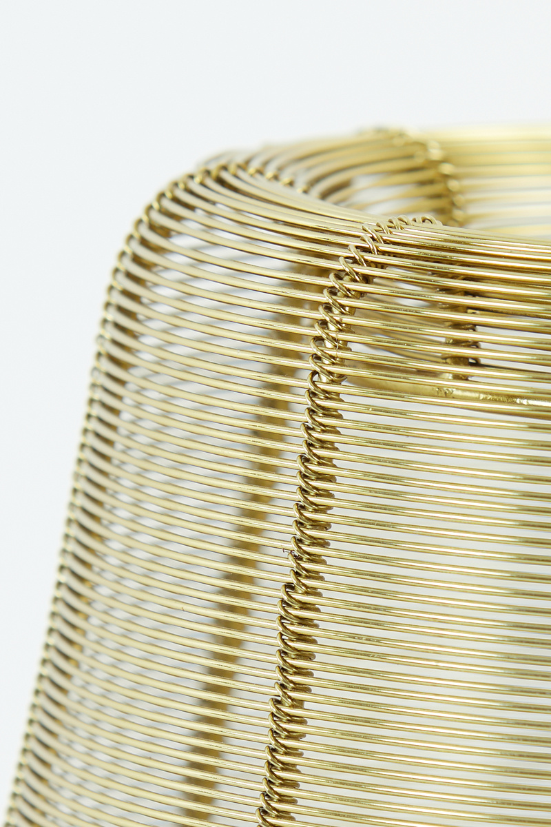 Light & Living - Tafellamp ADETA - Ø22x26cm - Goud