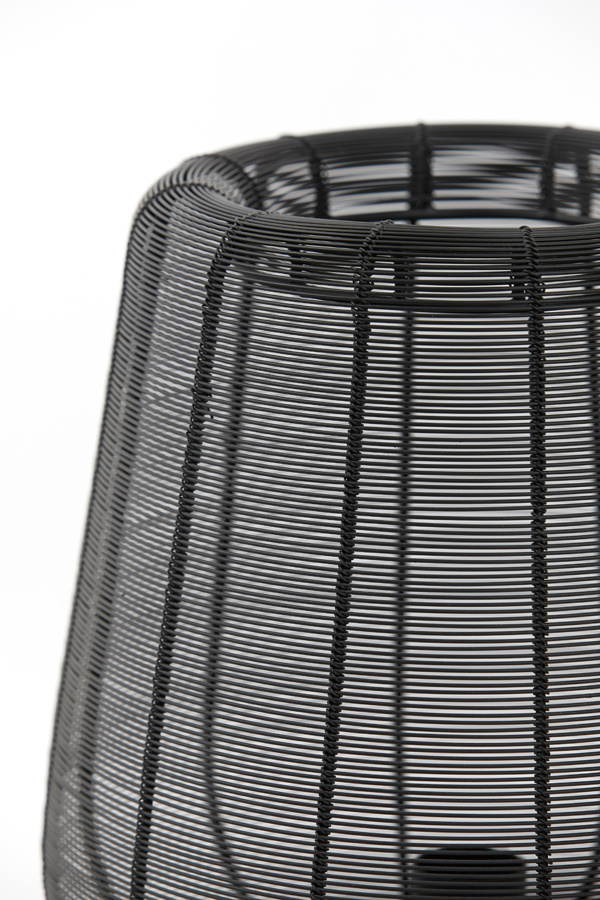 Light & Living - Tafellamp ADETA - Ø29x31.5cm - Zwart