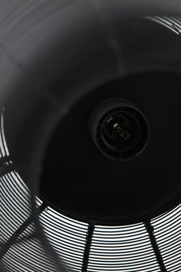 Light & Living - Tafellamp ADETA - Ø29x31.5cm - Zwart