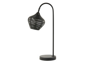 Light & Living - Tafellamp ALVARO - 27x20x61cm - Zwart