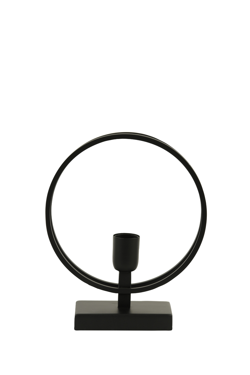 Light & Living - Tafellamp RUDRA - 25x10x30cm - Zwart